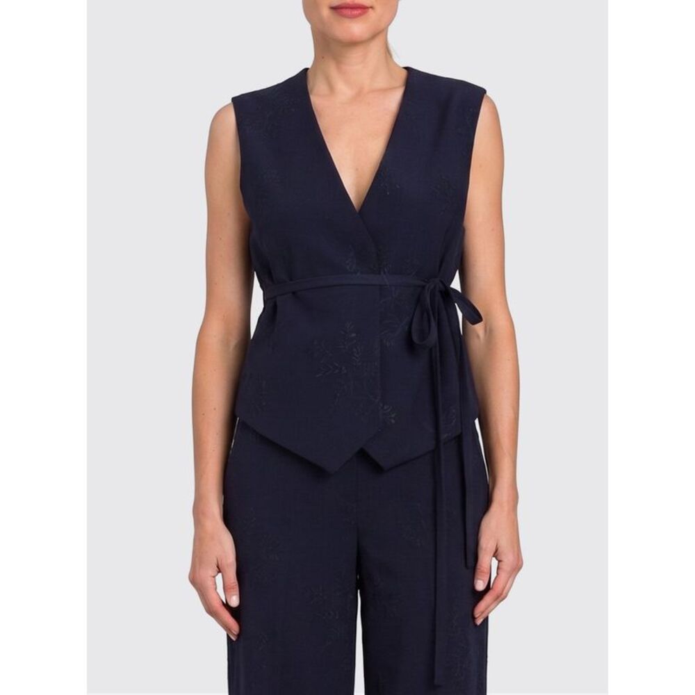 Twinset Women Twinset Embroidered Viscose Blend Vest